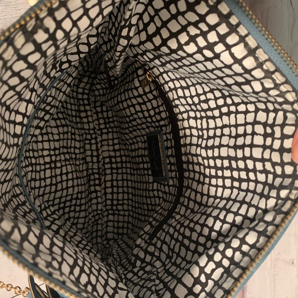 Moda Luxe Tiffany Blue Crossbody / Clutch - Picture 5 of 15